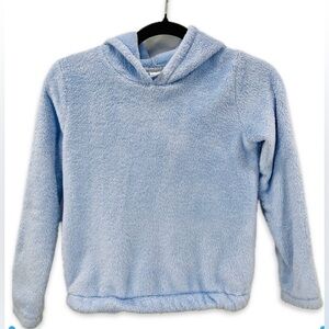 Carter's Soft Blue Fleece Hoodie size 12 GUC